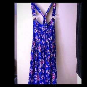 OVERALL FLORAL DRESS